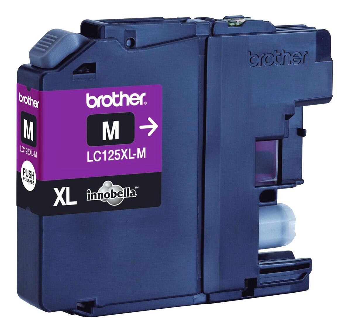 Brother Tintenpatrone LC-125XLM Magenta (ca. 1200 Seiten) 