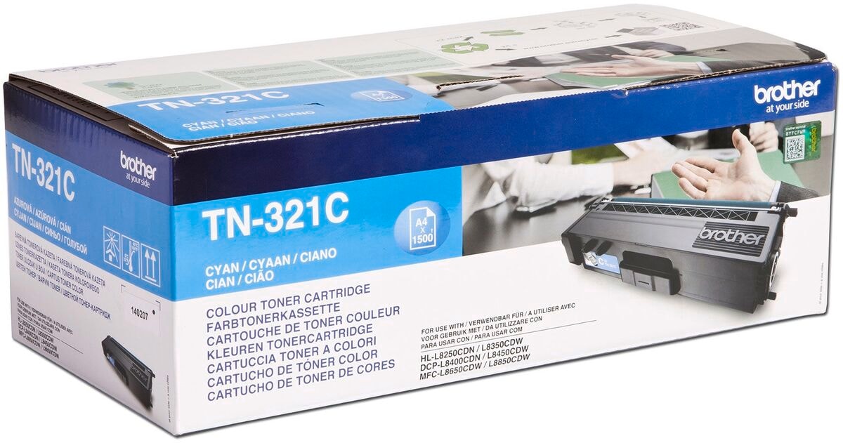 Brother Toner TN-321C Cyan (ca. 1500 Seiten) 