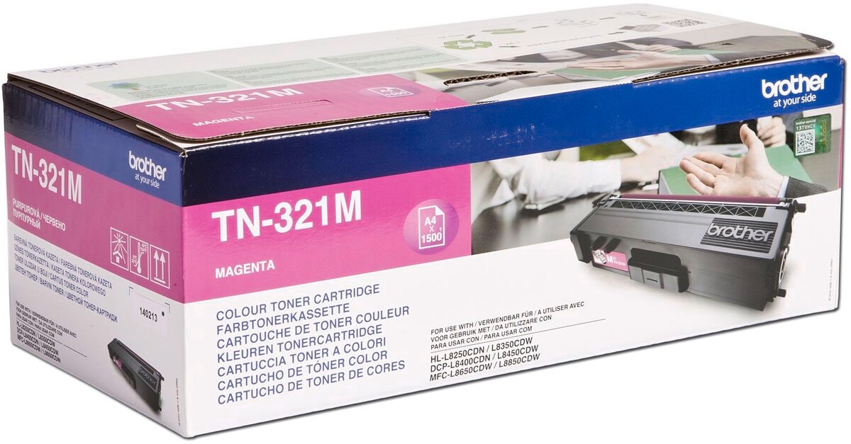 Brother Toner TN-321M Magenta (ca. 1500 Seiten) 