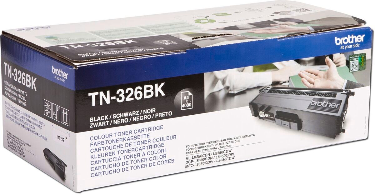 Brother Toner TN-326BK Schwarz (ca. 4000 Seiten) 