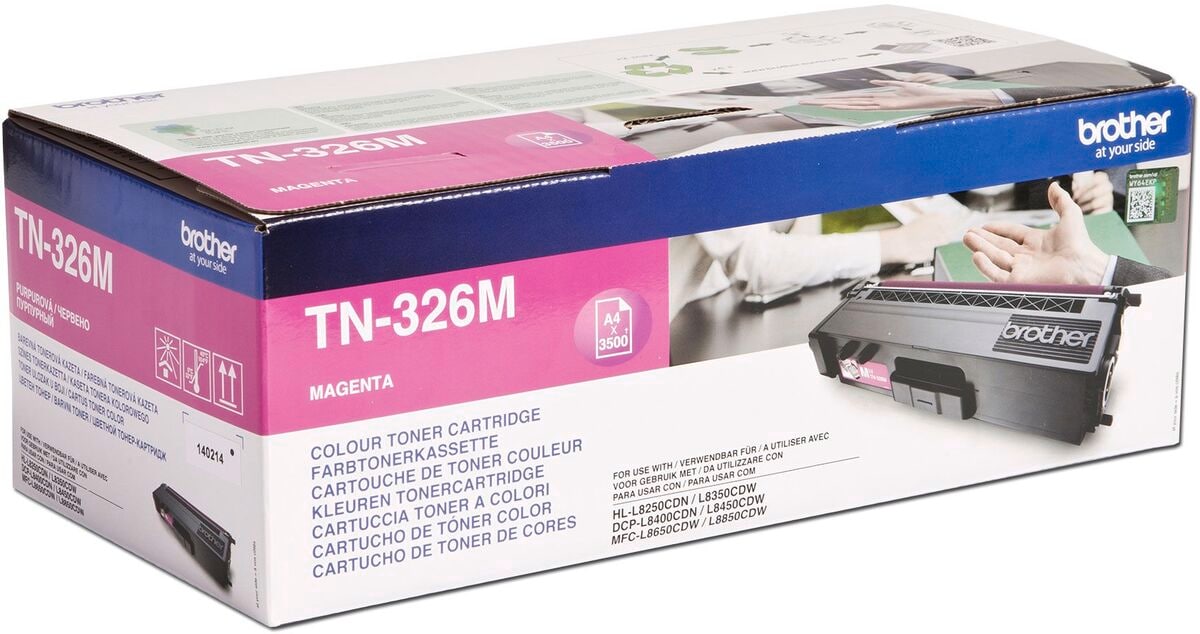 Brother Toner TN-326M Magenta (ca. 3500 Seiten) 