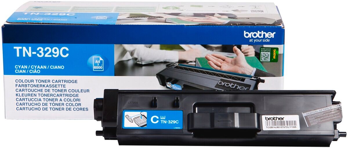 Brother Toner TN-329C Cyan (ca. 6000 Seiten) 