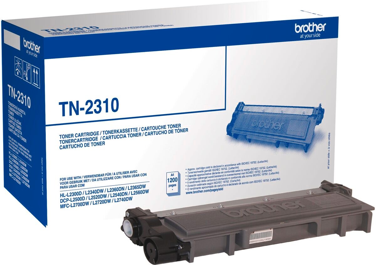 Brother Toner TN-2310 Schwarz (ca. 1200 Seiten) 