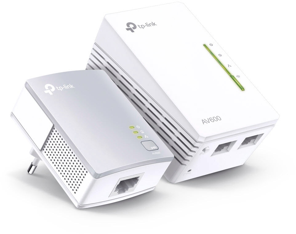 TP-Link TL-WPA4220 KIT AV600 Powerline WLAN 2er KIT (2x LAN) 