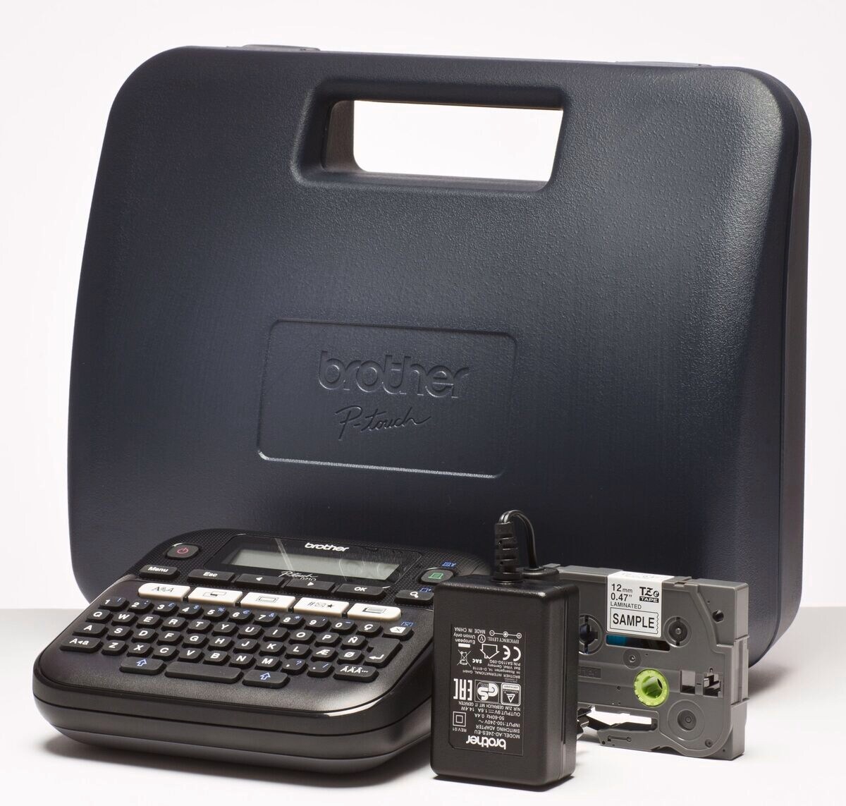 Brother P-touch D210VP Desktop Beschriftungsger&auml;t mit Koffer 