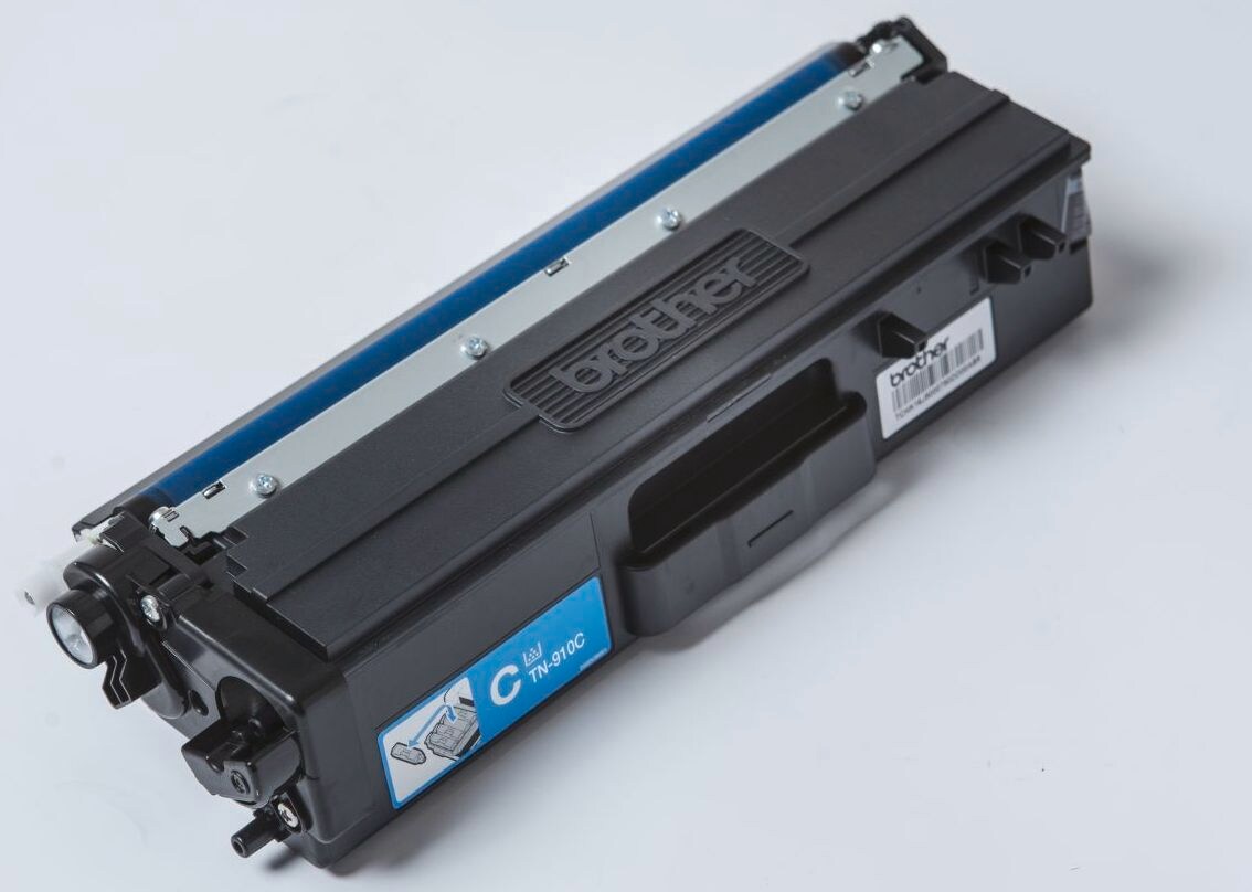 Brother Ultra Jumbo Toner TN-910C Cyan (ca. 9000 Seiten) 
