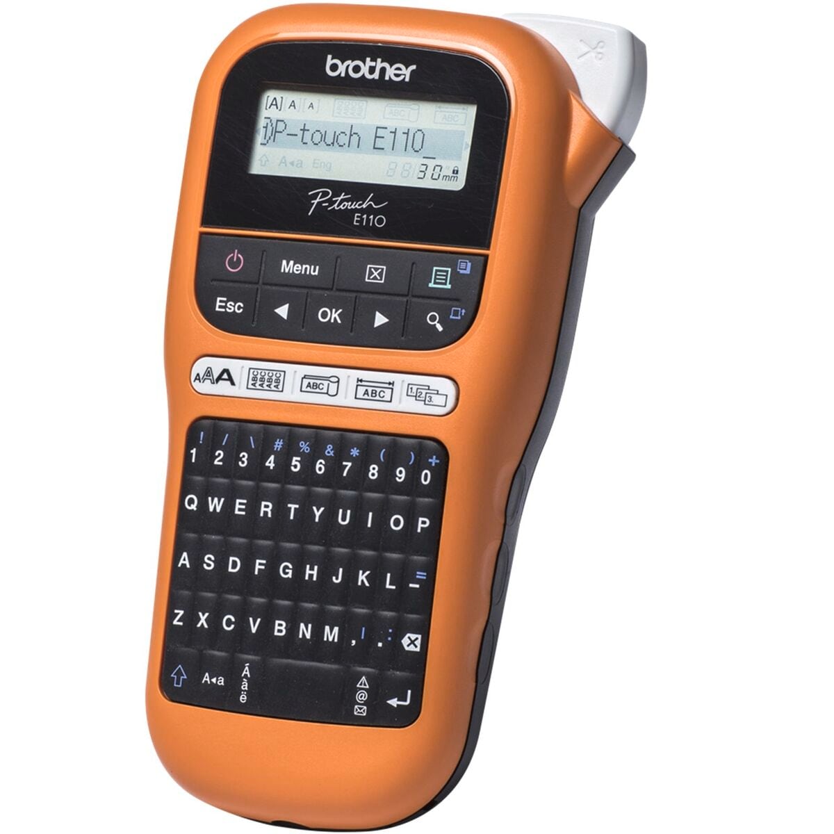Brother P-touch E110 Handheld Beschriftungsger&auml;t 