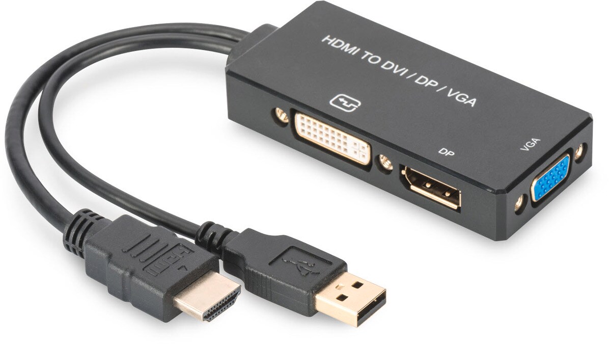 ASSMANN HDMI 1in3 Konverterkabel 