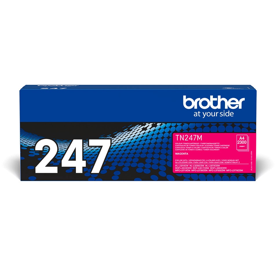 Brother Toner TN-247M Magenta (ca. 2300 Seiten) 