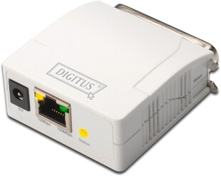 DIGITUS Fast Ethernet Print Server 1x RJ45 1x DB-36 Centronics 