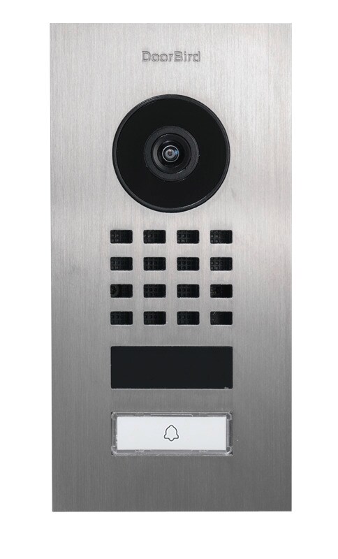 DoorBird D1101V IP Video T&uuml;rstation Unterputz Edelstahl V4A 