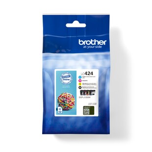 Brother Tintenpatronen LC-424VAL Multipack (je 1x BK/M/C/Y) 