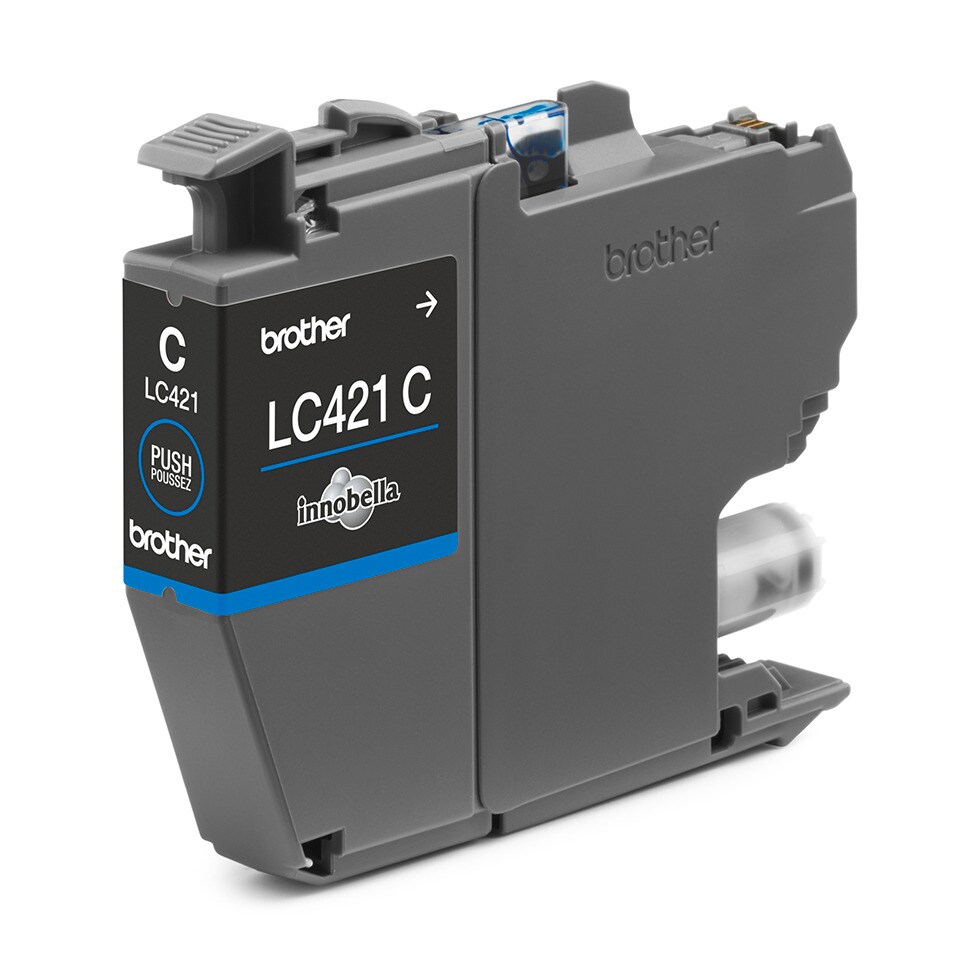 Brother Tintenpatrone LC-421C Cyan (ca. 200 Seiten) 