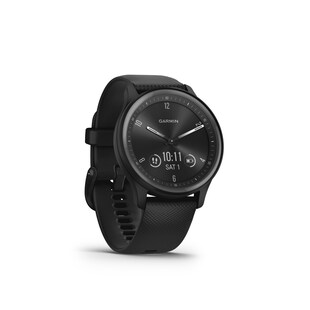 Garmin VIVOMOVE SPORT Schwarz/Schiefergrau 