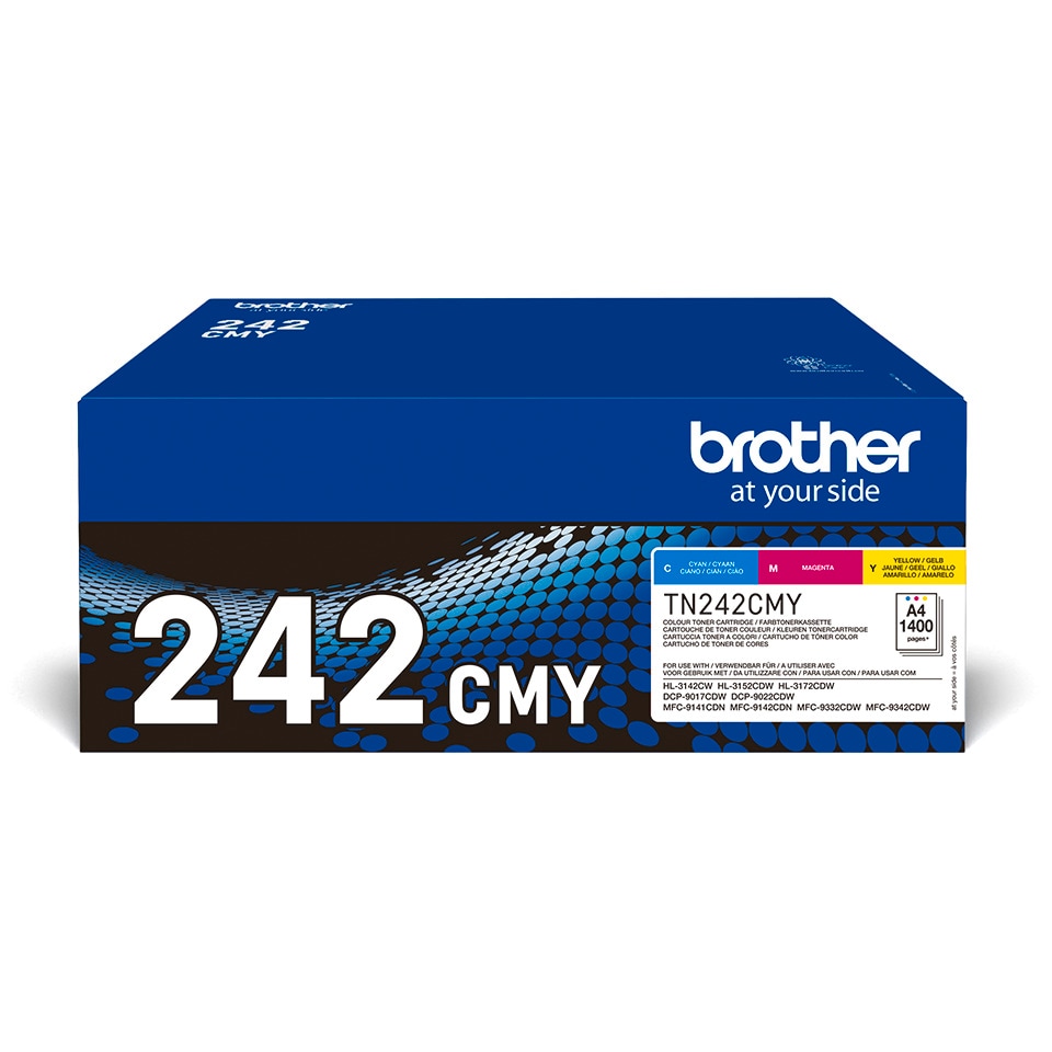 Brother Toner Multipack TN-242CMY (je 1x M/C/Y) 