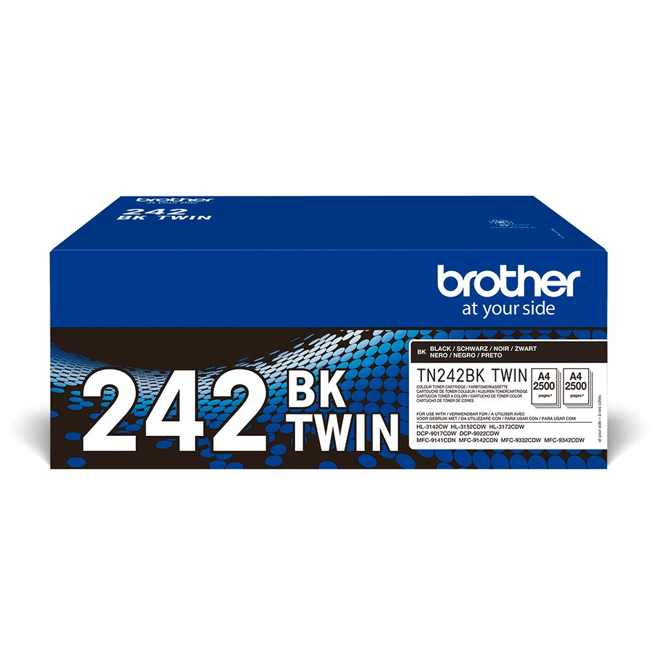 Brother Toner Doppelpack TN-242BKTWIN (ca. 2x 2500 Seiten) 