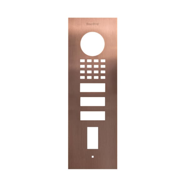 DoorBird Frontblende D1102FV Fingerpr. Edels., Bronze, Unterpu 