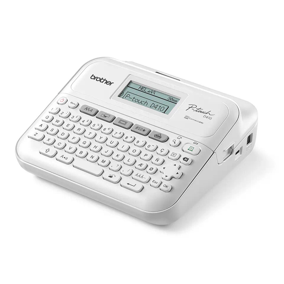 Brother P-touch D410VP Desktop Beschriftungsger&auml;t mit Koffer 