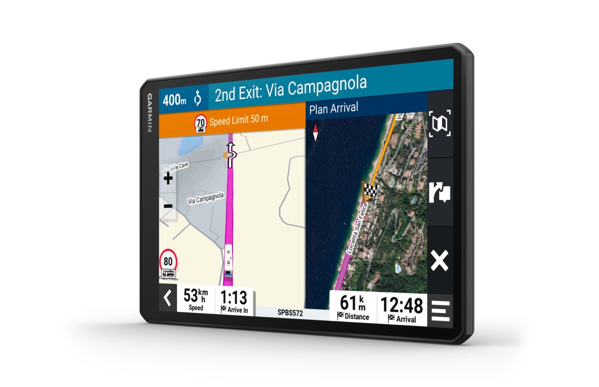Garmin Camper 1095, EU, GPS, 10" Sat-Nav w. Live Traffic 
