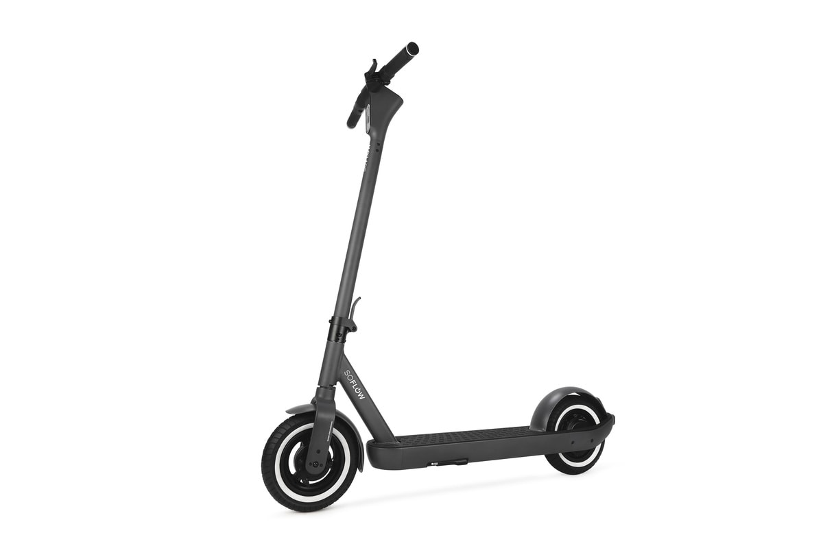 SoFlow - SO ONE PRO E-Scooter 10 Ah, black, dt. Stra&szlig;enzul. 