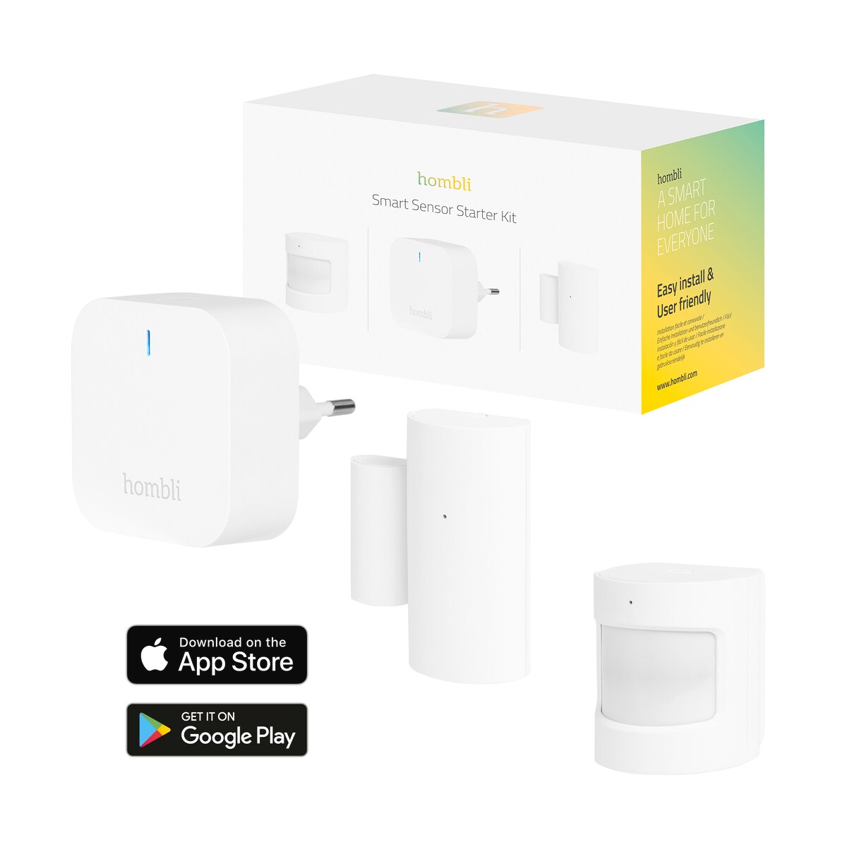 Hombli Smart Sensor Starter Set wei&szlig; 