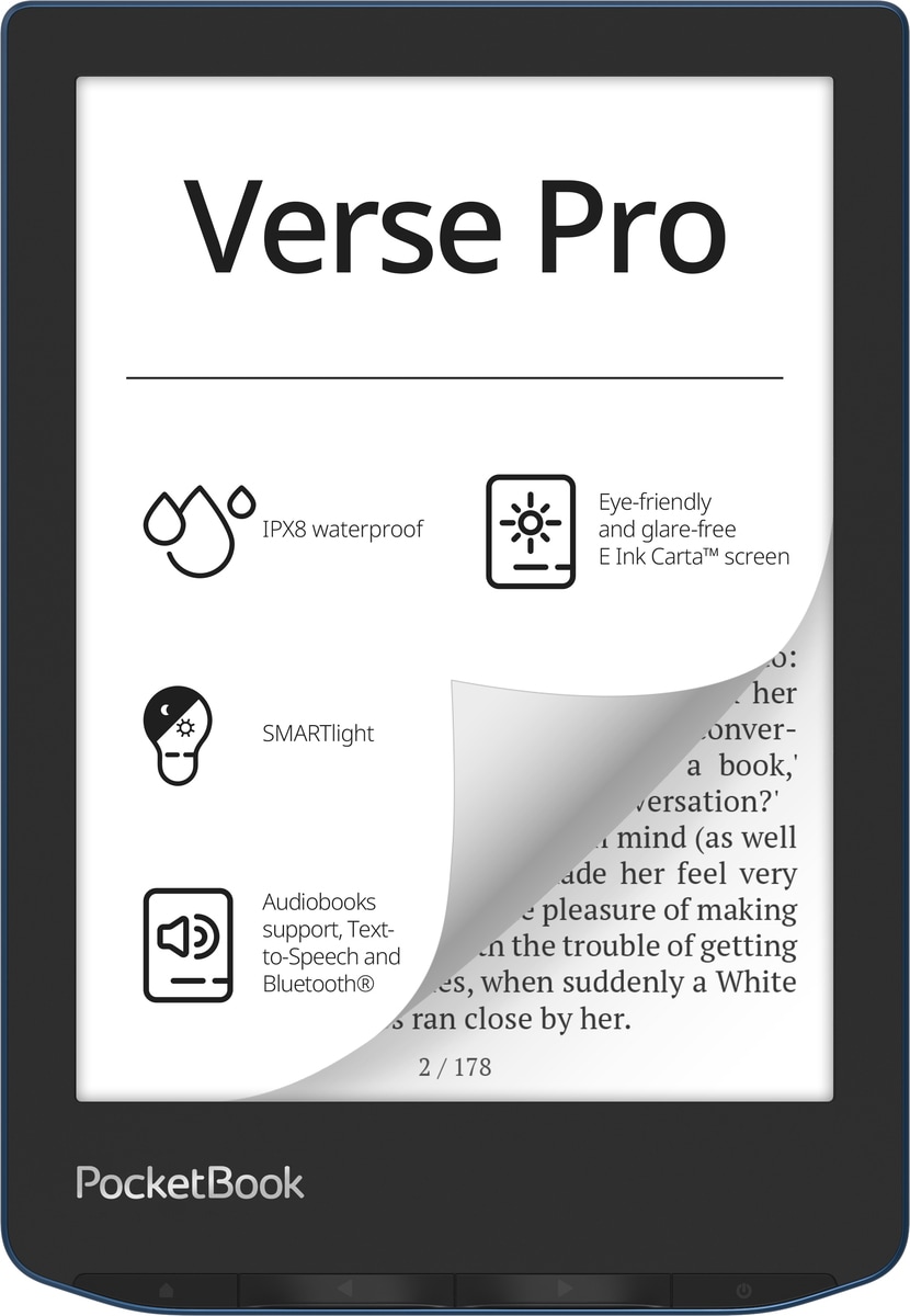 PocketBook Verse Pro - Azure DACH-Version 