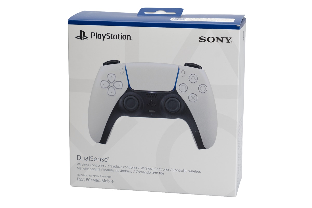Sony PlayStation DualSense Wireless-Controller, White 