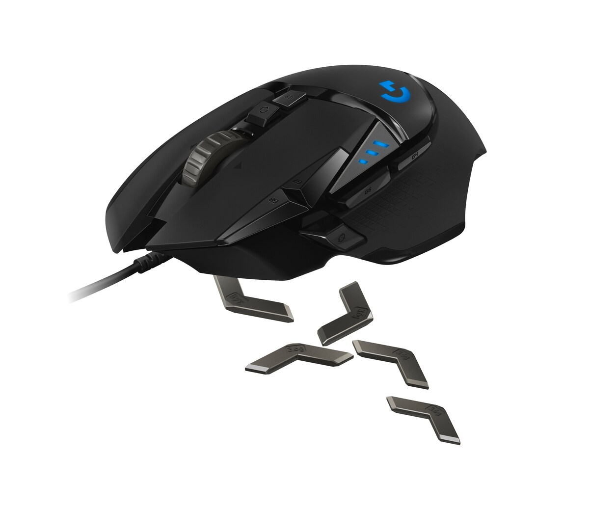 LOGITECH Gaming Mouse G502 (Hero) - Maus - optisch 