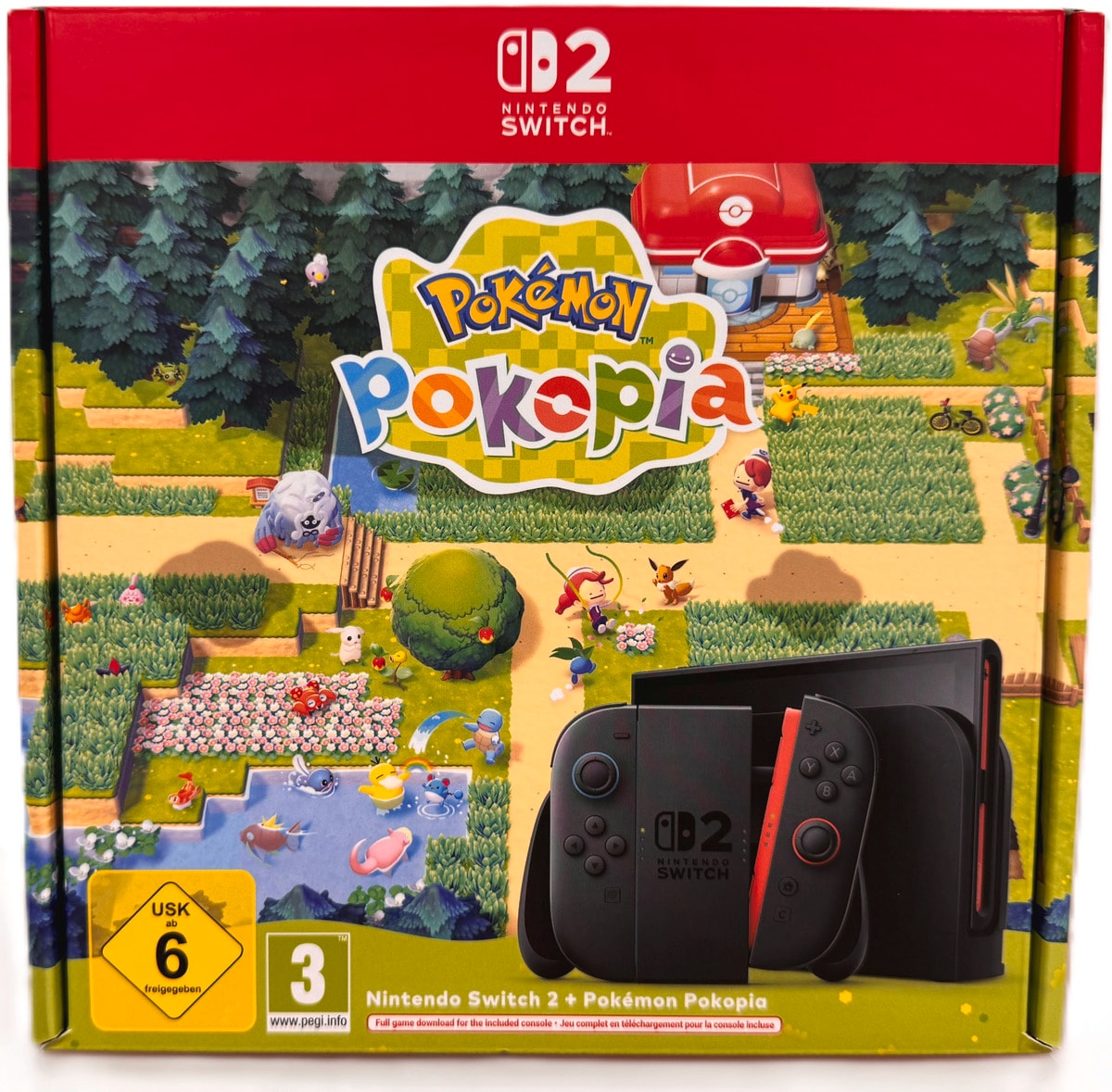 NINTENDO Switch 2 + Pokemon Pokopia, gray/gray 