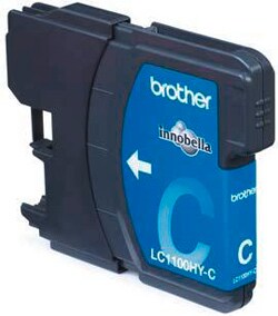 Brother Tintenpatrone LC-1100HYC Cyan (ca. 750 Seiten) 