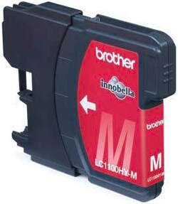 Brother Tintenpatrone LC-1100HYM Magenta (ca. 750 Seiten) 