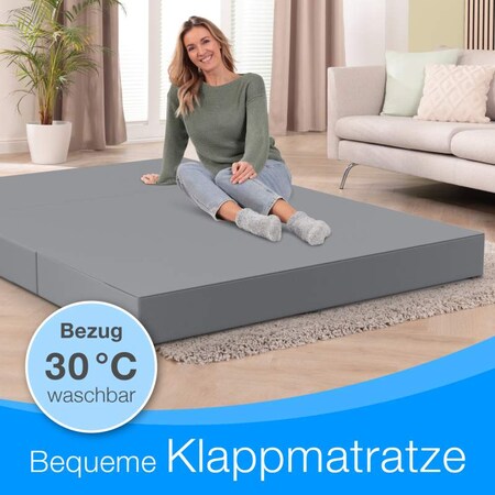 Klappmatratze Premium Faltmatratze Camping Matratze Gästematratze