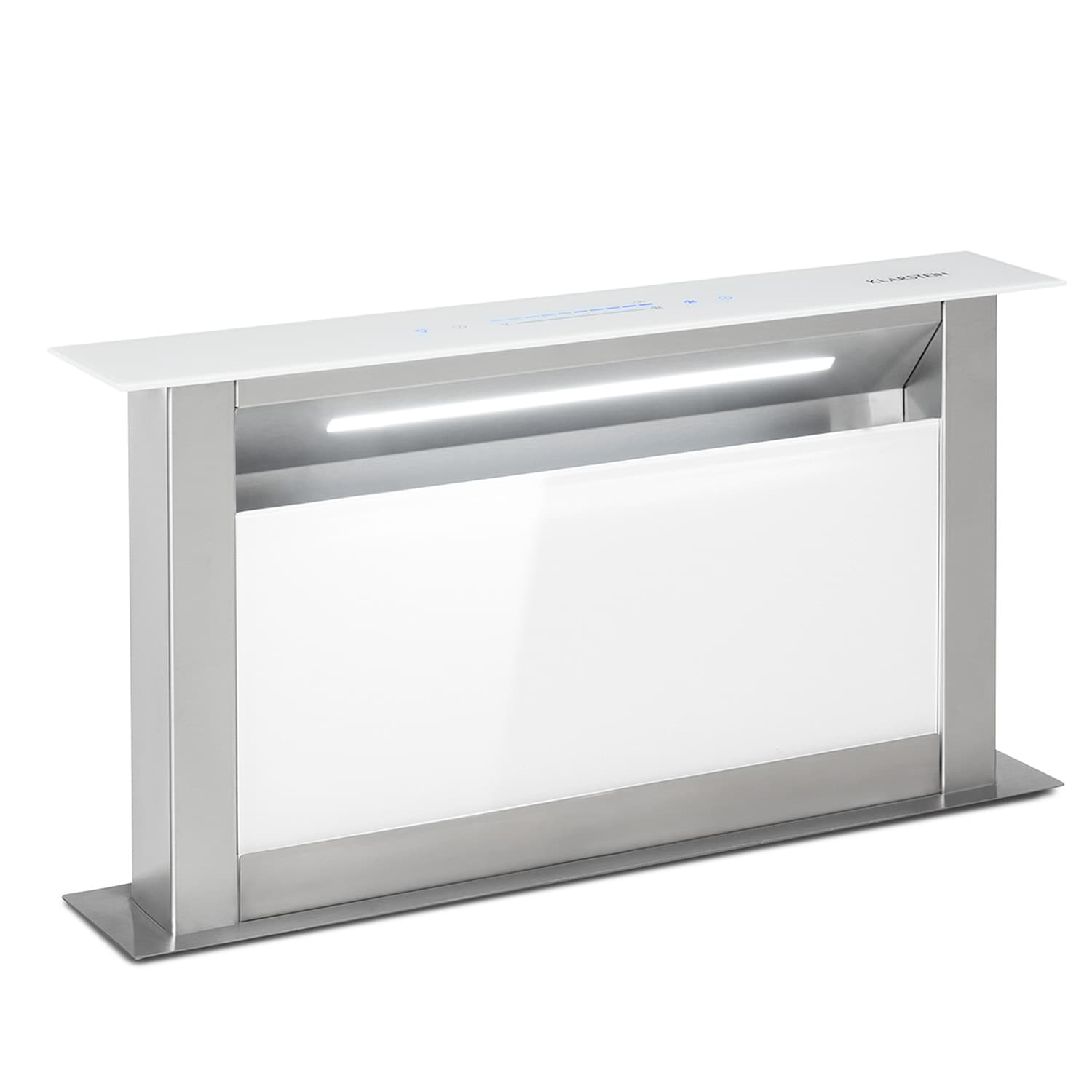 Royal Flush Eco Dunstabzugshaube 60 cm 576 m&sup3;/h A+ Wei&szlig; stainless_steel - Bild 1