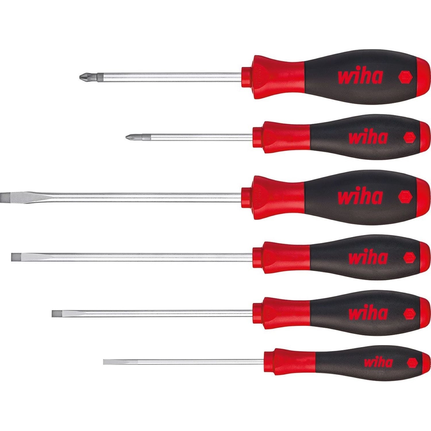 Wiha Schraubendreher Set SoftFinish PH 6tlg. 07152 