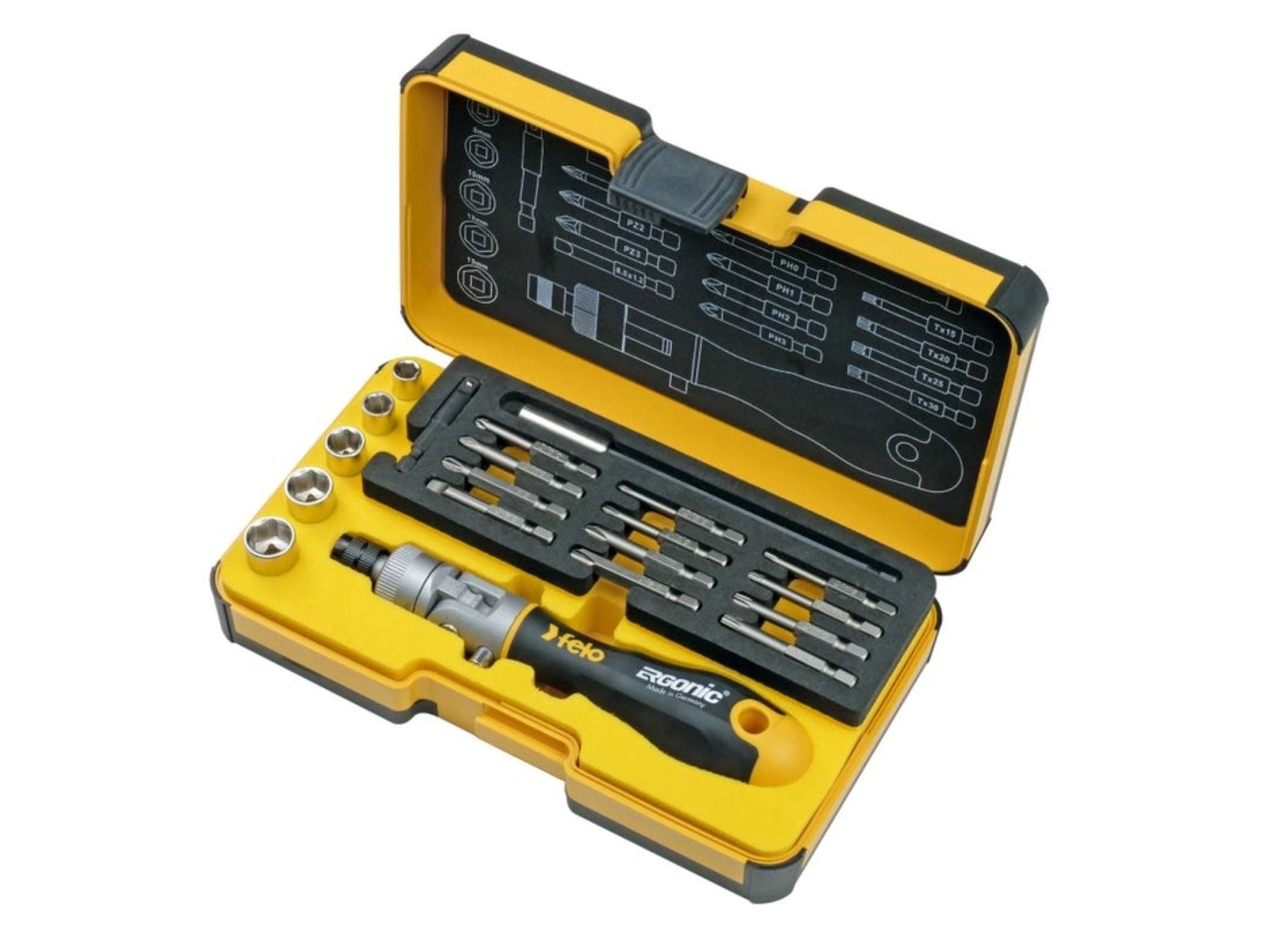 Felo XL Strongbox Werkzeugsatz 20 tlg. - 6072006 