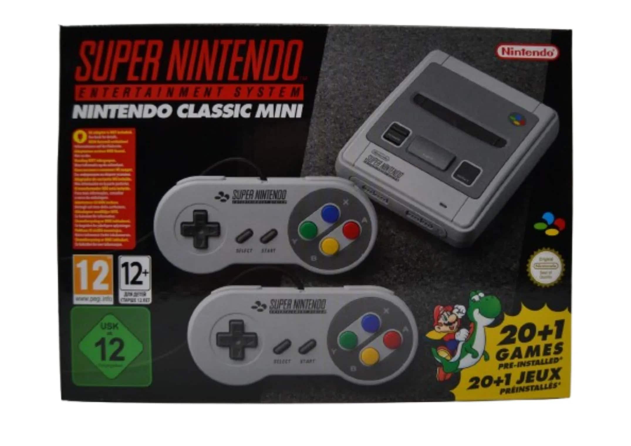 Super Nintendo Entertaiment System (SNES) Classic Mini 