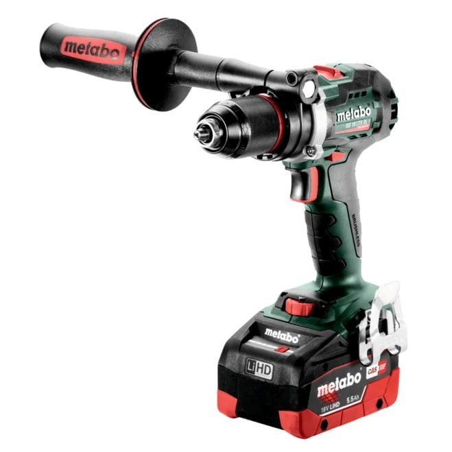 Metabo Akku-Bohrschrauber BS 18 LTX BL I (602358660); metaBOX 145 L; 18V 2x5.5Ah LiHD + ASC 145 