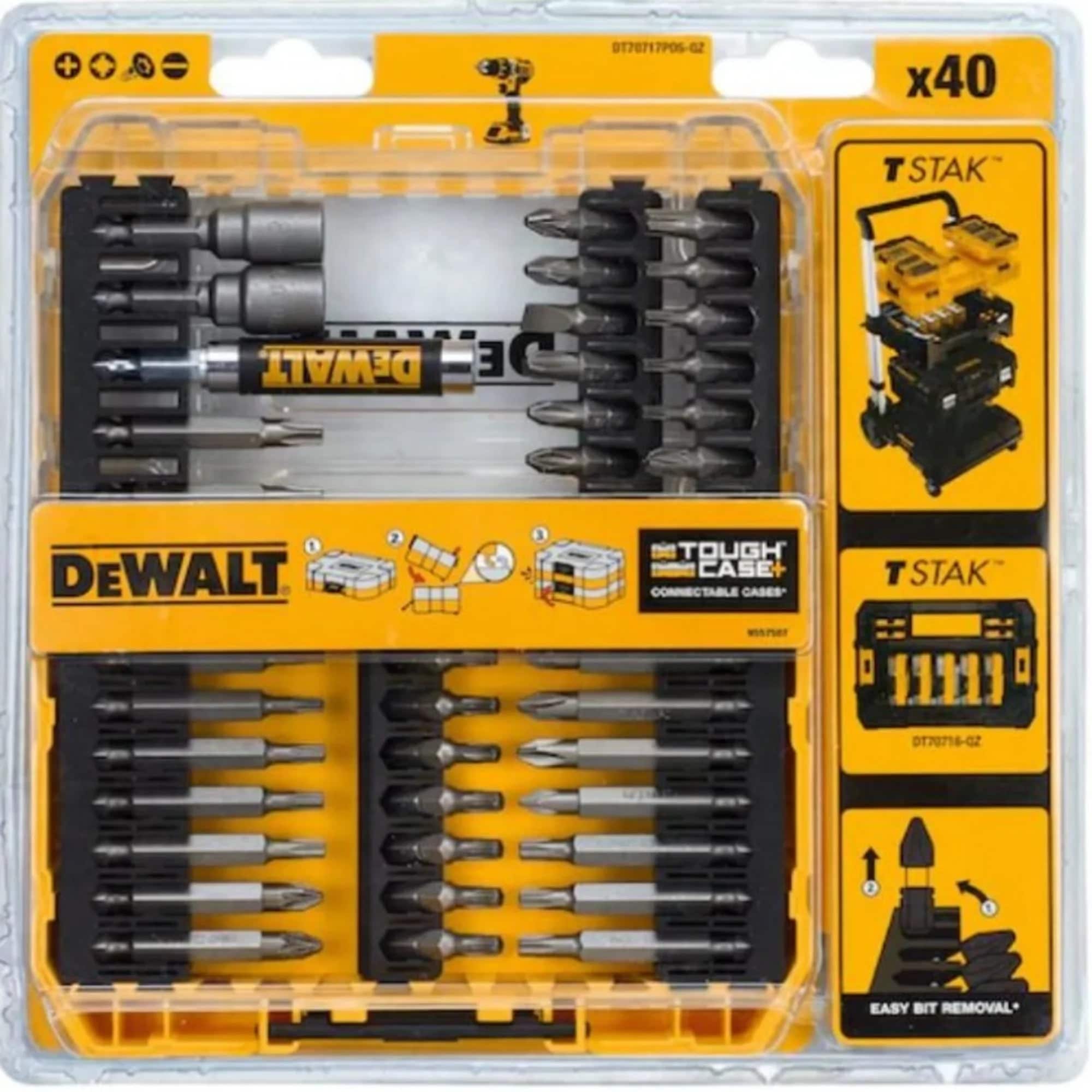 DeWalt Bit-Set 40 tlg. - DT70717 