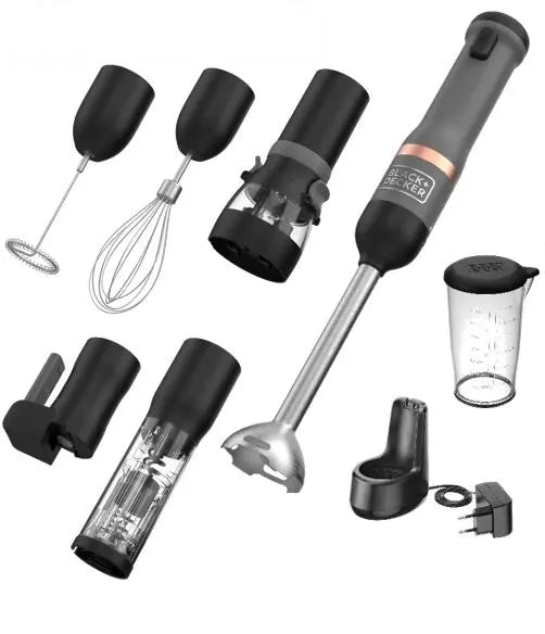 BLACK+DECKER - Stabmixer-Set BCKM1016KSG-QW 