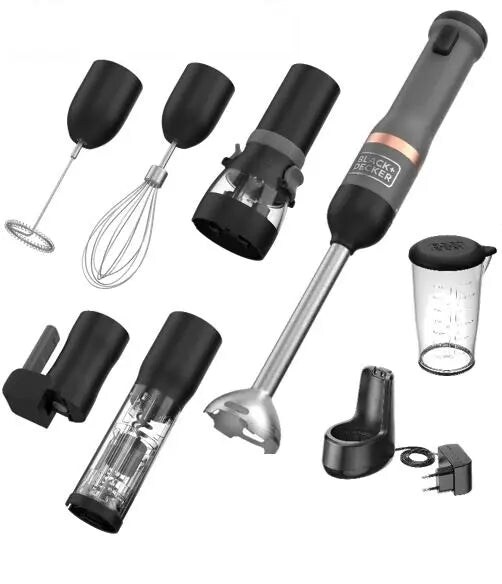 BLACK+DECKER - Stabmixer-Set BCKM1016KSG-QW