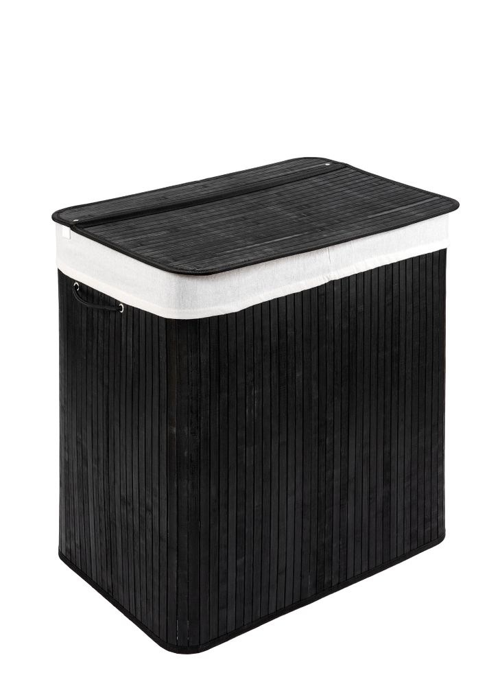 Faltbarer waschbar herausnehmbaren Wäschetruhe Bambus Holz Wäschesammler mit Farben Deckel PANA®ECO Wäschekorb bestellen Badezimmer • • 100% bei Wäschesack Marktkauf mit versch. • Größen • online Wäschebox • und Bambus