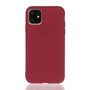 Hülle Handy Schutz für Apple iPhone 13 Pro Case Cover Tasche Etuis Bumper Rot 