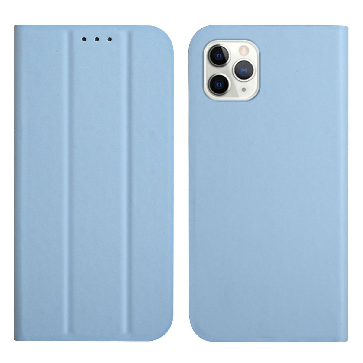 H&uuml;lle Handy Schutz f&uuml;r Apple iPhone 13 Pro Case Flip Cover Tasche Etuis Blau Neu 