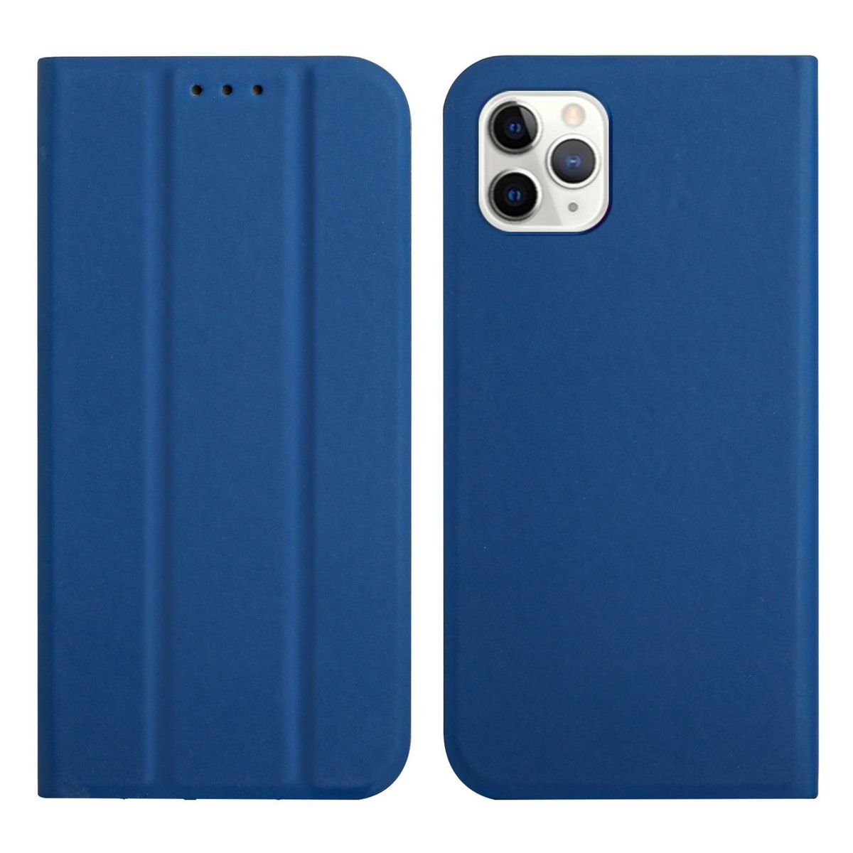 H&uuml;lle Handy Schutz f&uuml;r Apple iPhone 13 Pro Max Case Flip Cover Tasche Etuis Blau 