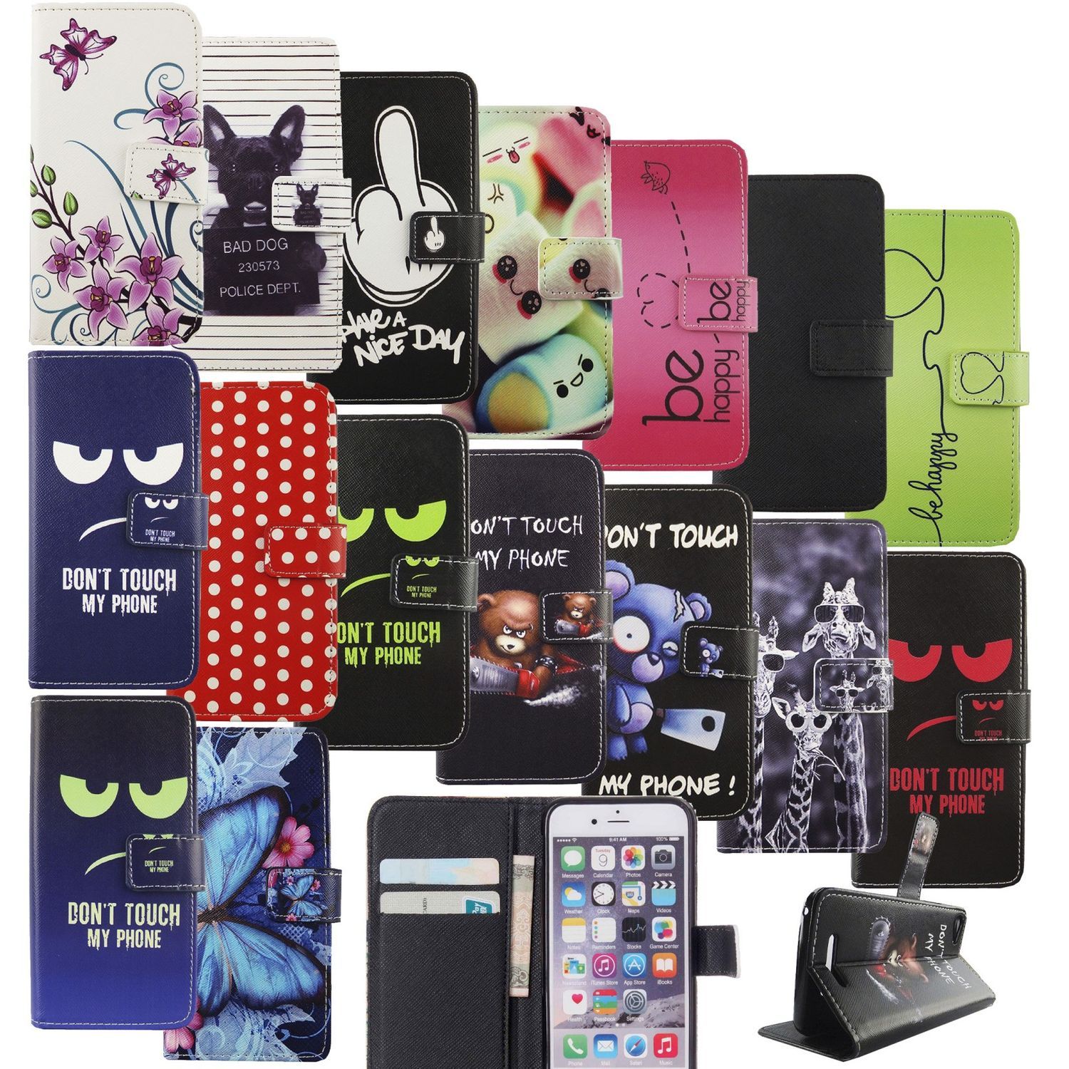 Handyh&uuml;lle f&uuml;r Xiaomi 11T Pro Case Cover Schutztasche Schutzh&uuml;lle Bookstyle Neu - Bild 1