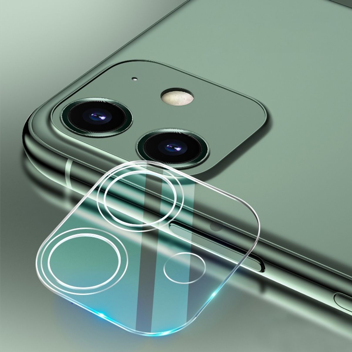 Kameraschutz f&uuml;r Apple IPhone 11 - Lens Glas 