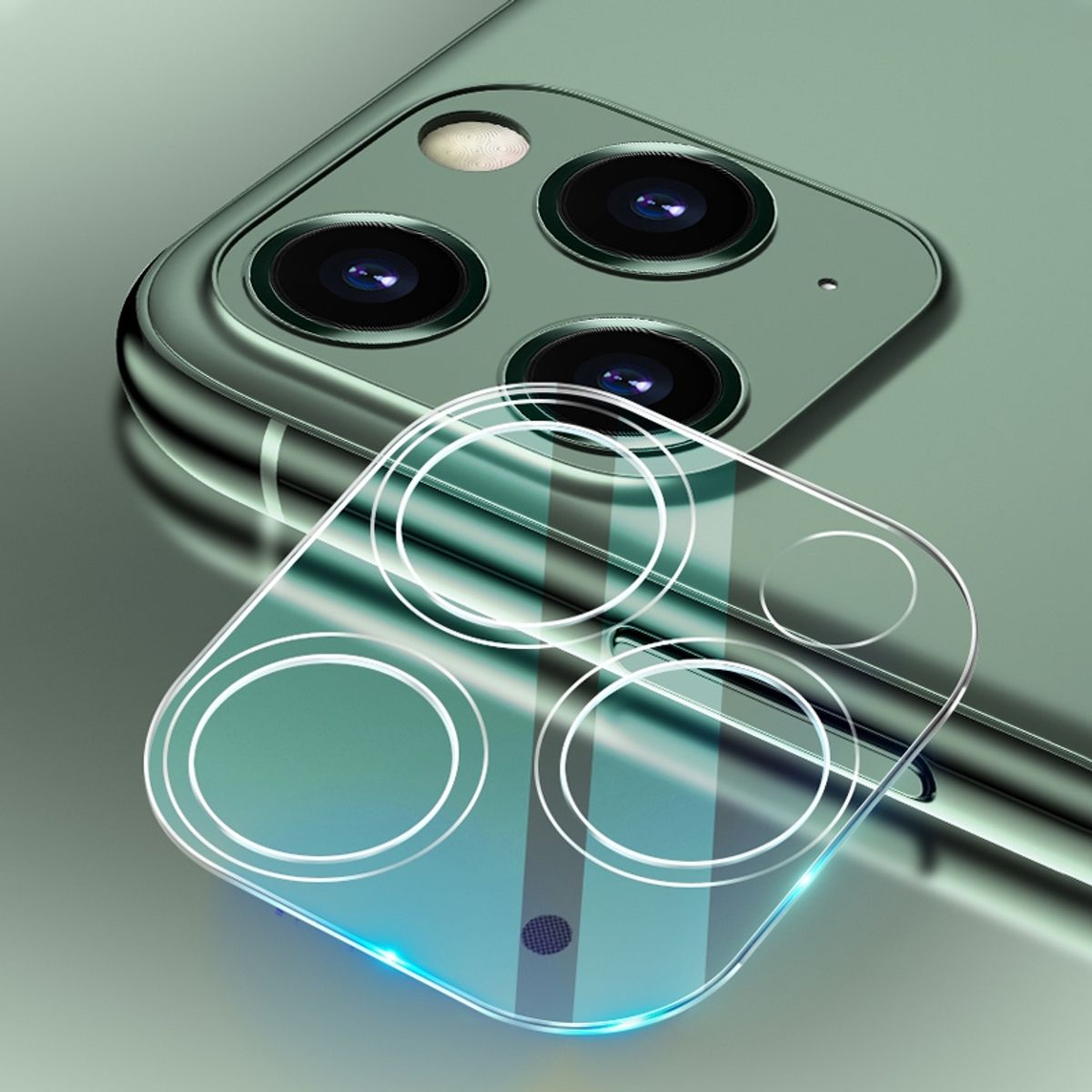 Kameraschutz f&uuml;r Apple iPhone 11 Pro Max - Lens Glas 