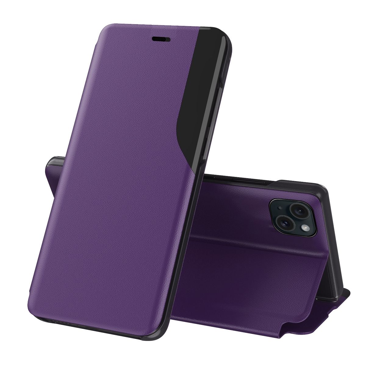 H&uuml;lle f&uuml;r Apple iPhone 15 Pro Handy Schutz Case Cover Flip Klapp Tasche Etuis - Bild 1
