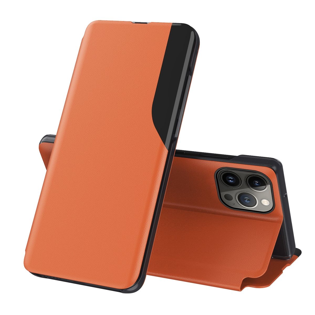 H&uuml;lle f&uuml;r Apple iPhone 15 Pro Max Handy Schutz Case Cover Flip Klapp Tasche Etui - Bild 1