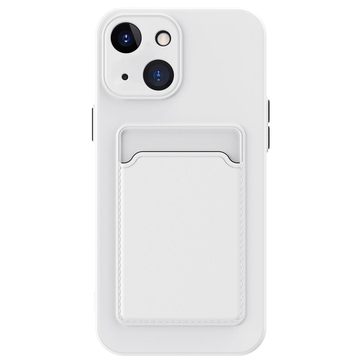 Schutz Handy H&uuml;lle f&uuml;r Apple iPhone 15 Case Back Cover Etuis Bumper Kartenfach - Bild 1